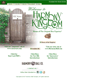 Tablet Screenshot of harmonykingdom.com